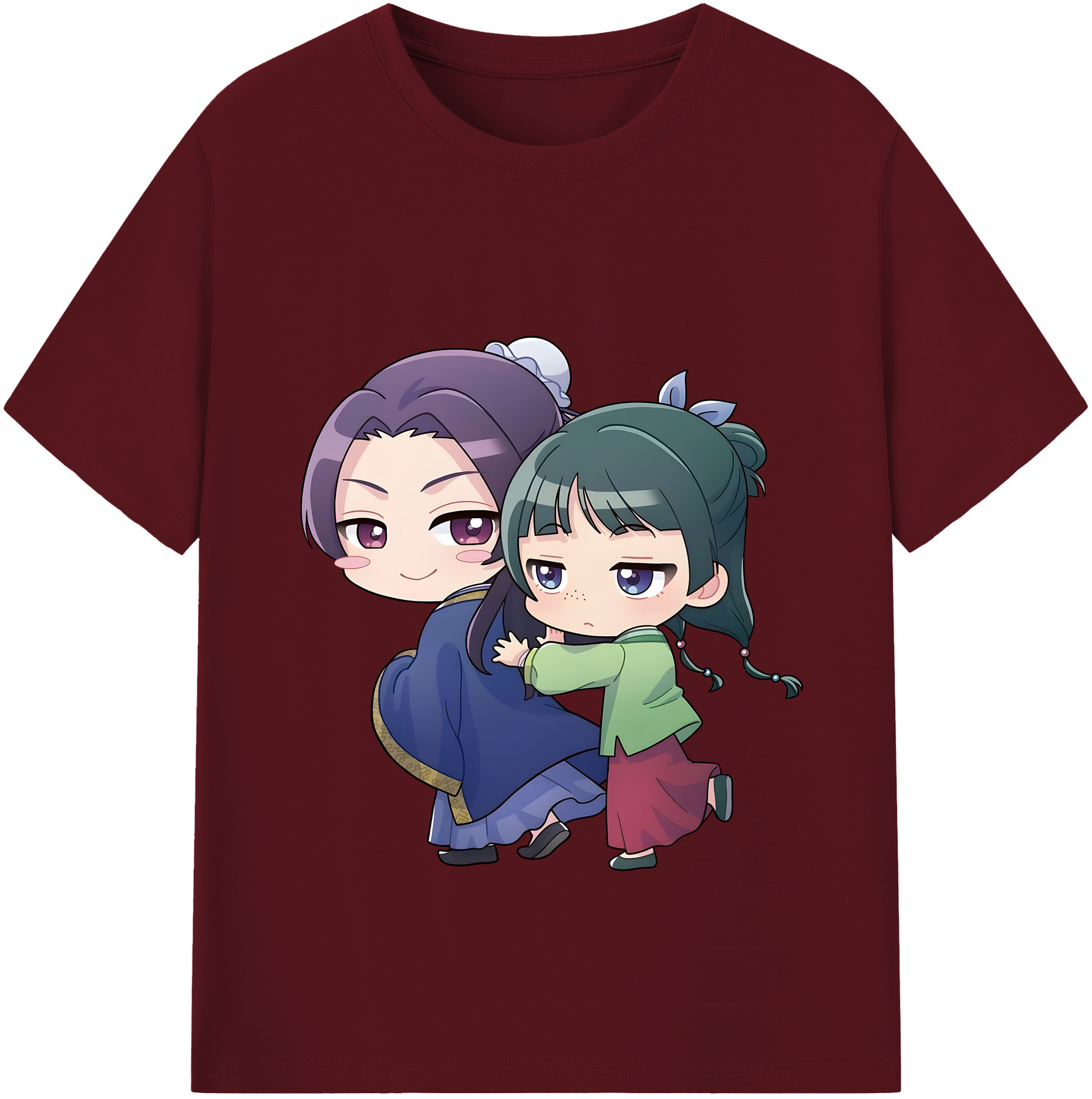 （画像用） 薬屋のひとりごと The Apothecary Diaries 綿100％半袖Tシャツ（フロントプリント）